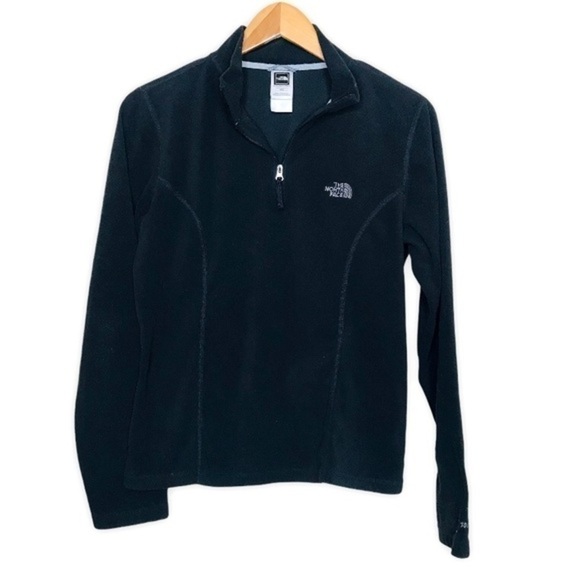 The North Face Black Fleece Quarter Zip Pullover - Picture 1 of 5